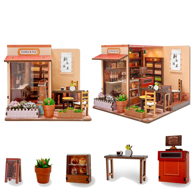 Puzzle 3D Rincon Cafeteria (F110)