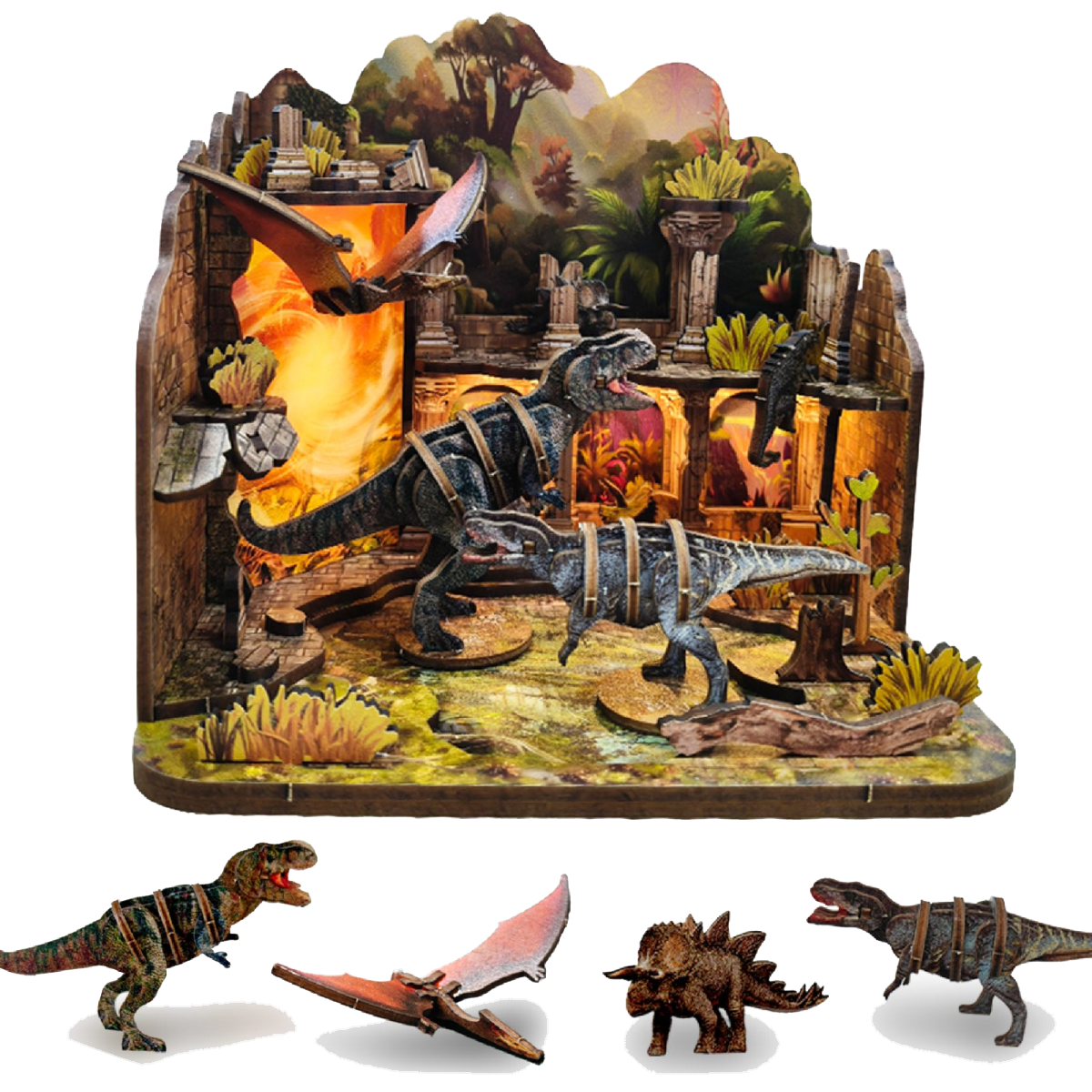 Puzzle 3D Apocalipsis Dinosaurios (SJ011)