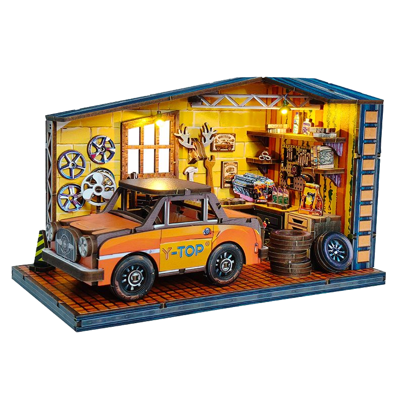 Puzzle 3D Taller Autos DreamRide (SJ015)