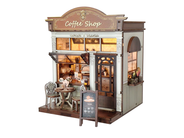 Puzzle 3D Cafeteria Serendipity (SJ023)