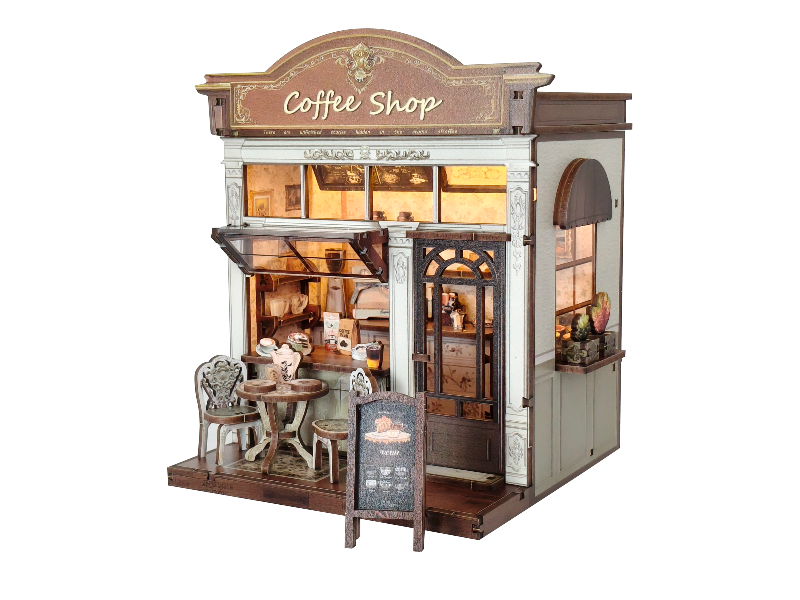 Puzzle 3D Cafeteria Serendipity (SJ023)