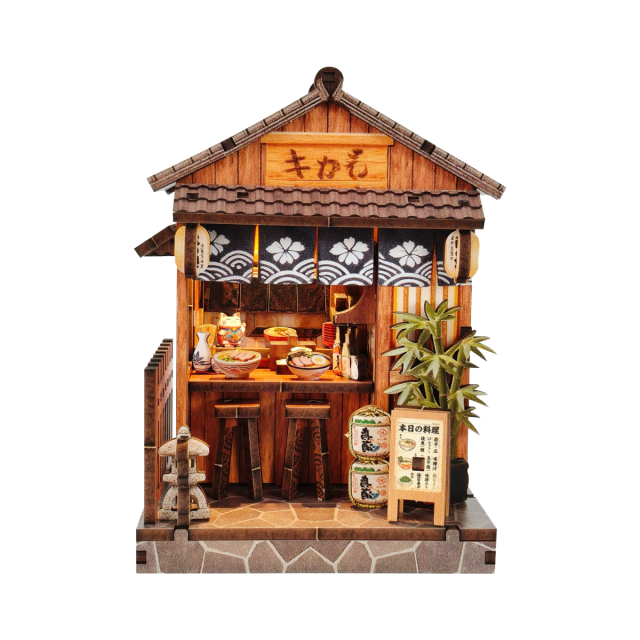 Puzzle 3D Mini Casa Noren Eats (XY-C03)