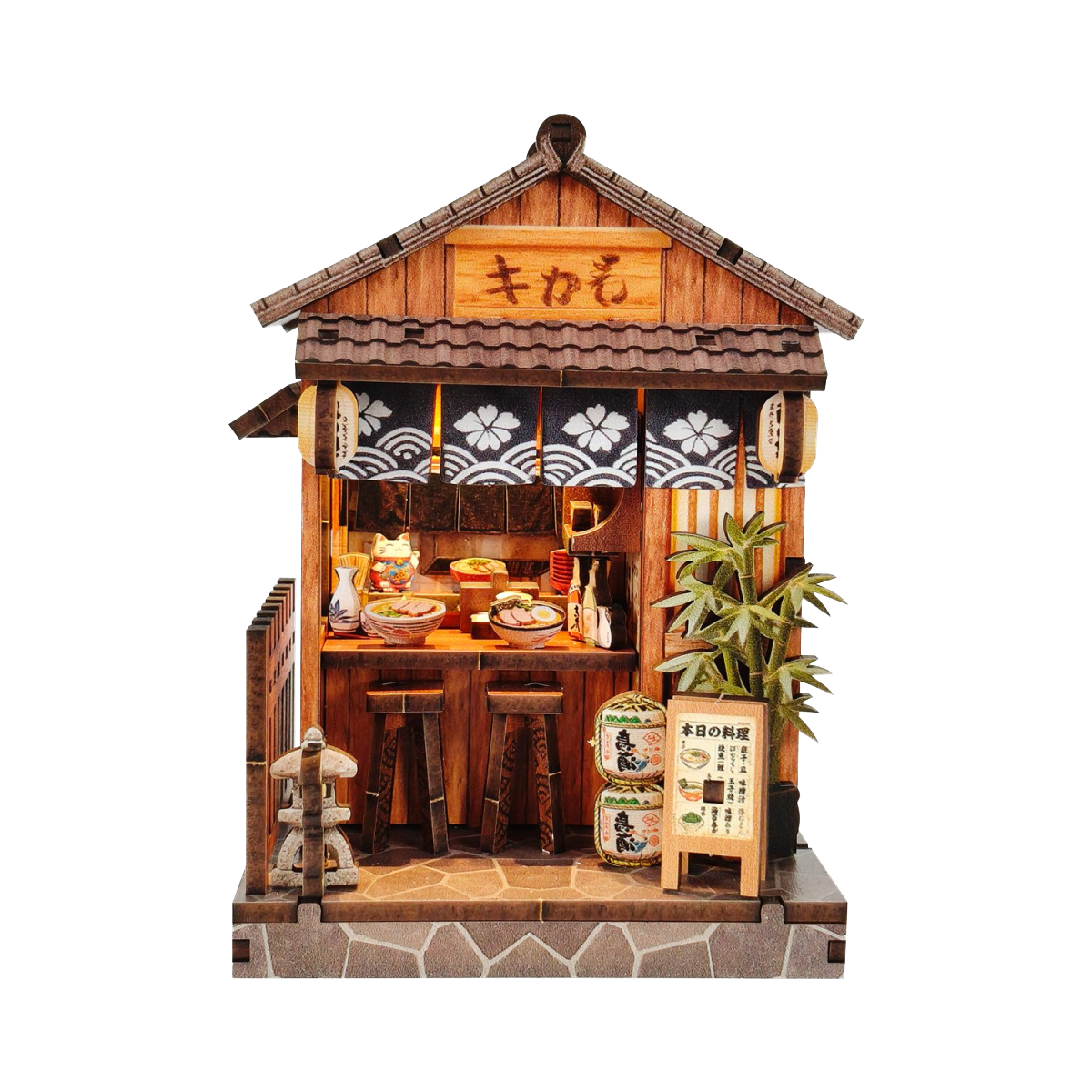 Puzzle 3D Mini Casa Noren Eats (XY-C03)