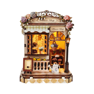 Puzzle 3D Mini Casa Floreria