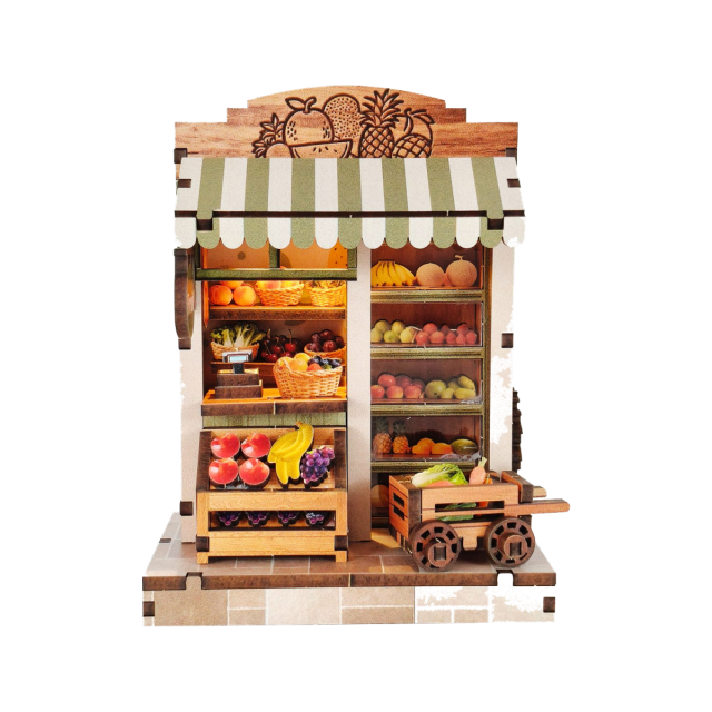 Puzzle 3D Mini Casa Mercado