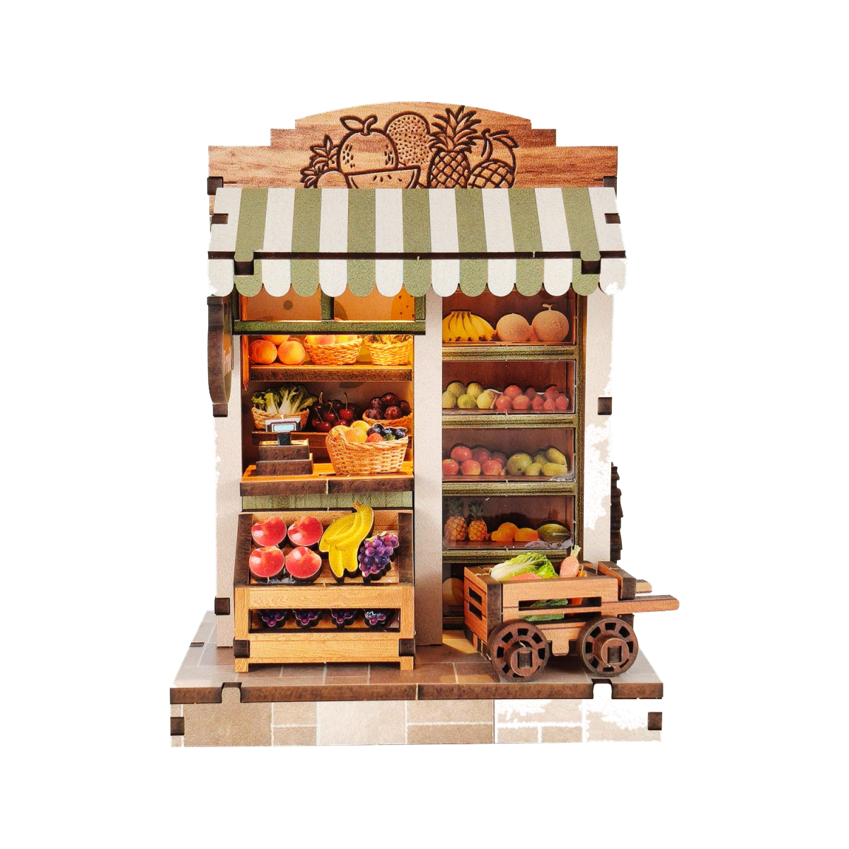 Puzzle 3D Mini Casa Mercado