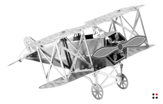 Rompecabezas 3D para Armar Biplano Fokker Metálico