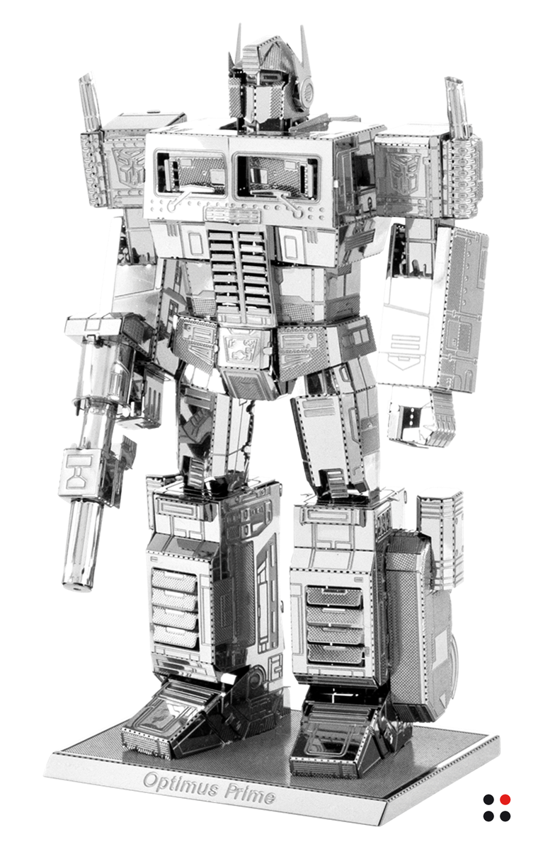 Rompecabezas 3D para Armar Optimus Prime Metálico