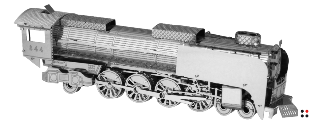 Rompecabezas 3D para Armar Locomotora a Vapor Metálica