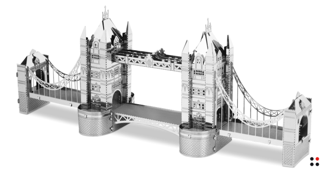 Rompecabezas 3D para Armar Puente de la Torre Metálico