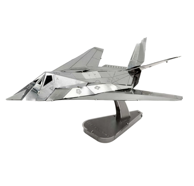 Rompecabezas 3D para Armar Avión F-117 Metálico
