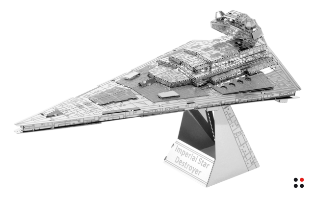 Rompecabezas 3D para Armar Destructor Imperial Metálico