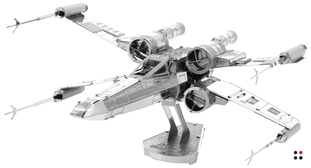 Rompecabezas 3D para Armar Nave X-Wing Metálica