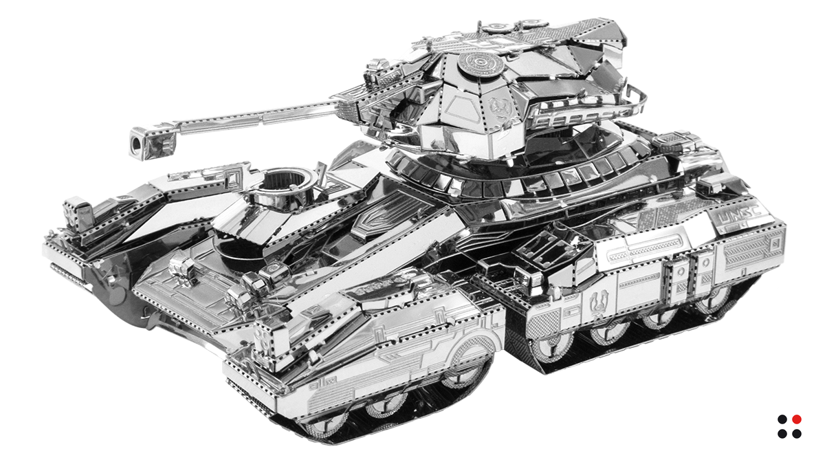Rompecabezas 3D para Armar Tanque Scorpion de Halo