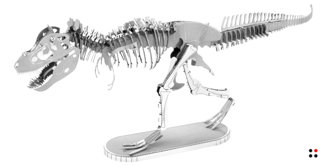Rompecabezas 3D para Armar Esqueleto de Tiranosaurio Rex
