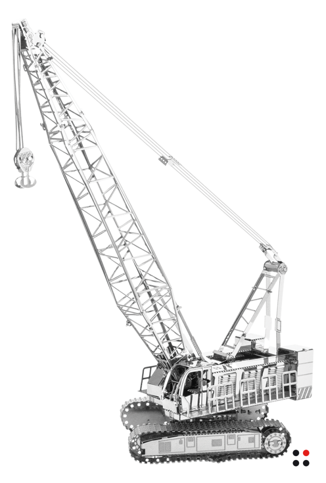 Rompecabezas 3D para Armar Grúa de Construcción Metálica